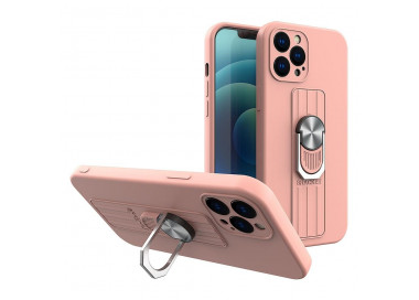 Obal Ring Case, iPhone 12 Pro Max, růžový