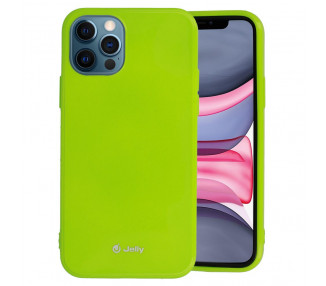 Jelly case iPhone 13 Pro, limetkový