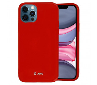 Jelly case iPhone 13 Pro Max, červený