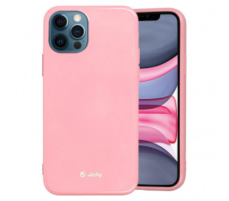 Jelly case iPhone 13 Pro Max, světle růžový