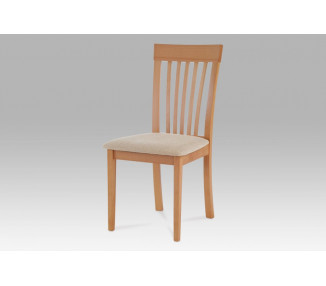 Jídelní židle BC-3950 masivní dřevo / látka Autronic Buk