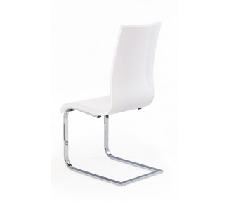 Jídelní židle K104 Halmar Bílá
