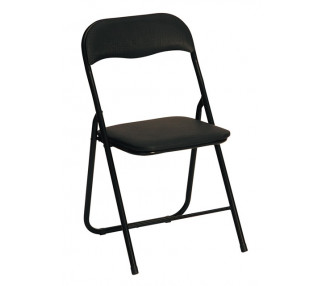 Kovová židle K5 černá Halmar