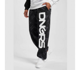 Tepláky Dangerous DNGRS Brick Oversized Sweatpants Black