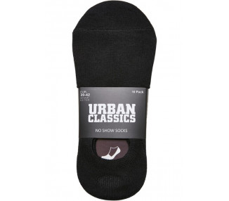 Urban Classics No Show Socks 10-Pack black