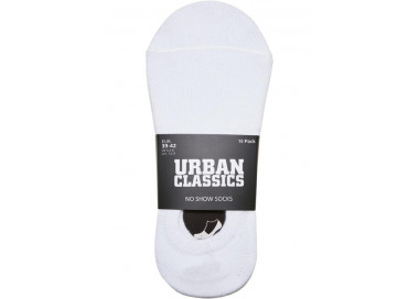 Urban Classics No Show Socks 10-Pack white