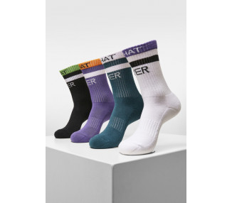 Urban Classics Whatever Socks 4-Pack multicolor
