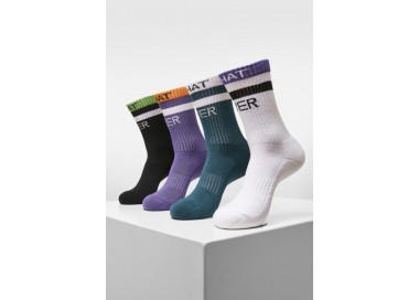 Urban Classics Whatever Socks 4-Pack multicolor
