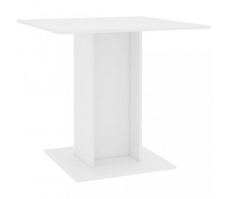 Jídelní stůl 80x80 cm Dekorhome Bílá