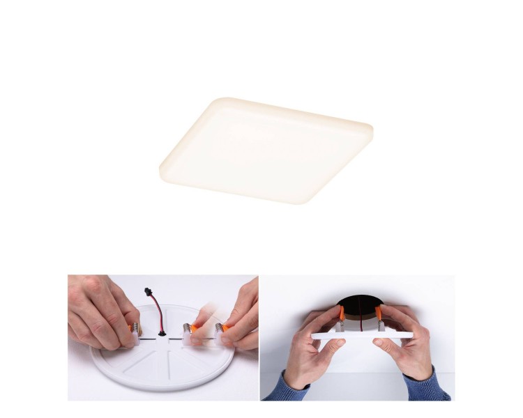  Paulmann Paulmann LED panel Veluna 3 000K hranatý 12,5 cm