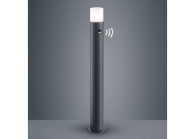  Trio Lighting Osvětlení cesty Hoosic, antracit, detektor pohybu