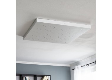  Trio Lighting LED stropní svítidlo Titus bílá 75 x 75 cm