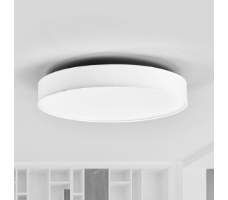 Lindby LED textilní stropní lampa Saira, 50 cm, bílá