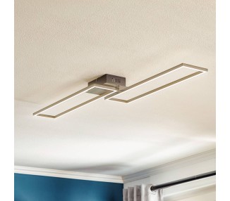  Briloner Stropní svítidlo LED Frame, dálkové ovládání, černé