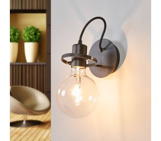  Ideallux Designové nástěnné světlo Radio v černé