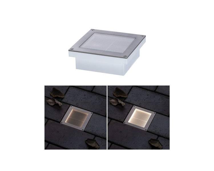  Paulmann Paulmann LED solární vestavné světlo Aron 10x10cm
