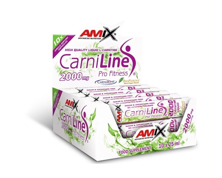 Amix CarniLine Pro Fitness + Bioperine 25 ml ananas