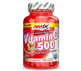Amix Vitamin C 500 mg 125 kapslí