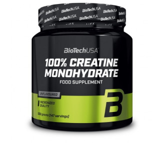 BioTech 100% Creatine Monohydrate dóza 500 g