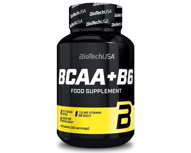 BioTech BCAA+B6 100 tablet