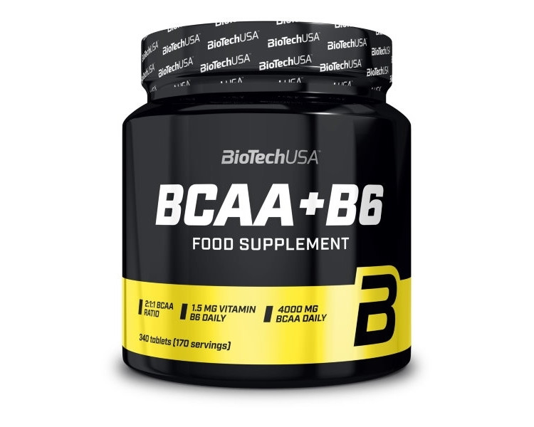 BioTech BCAA+B6 340 tablet