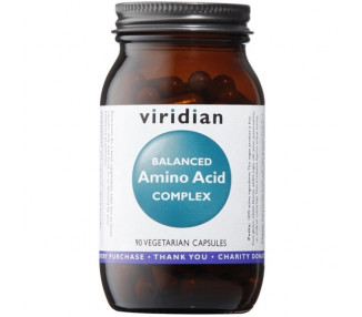 Viridian Balanced Amino Acid Complex (Směs esenciálních aminokyselin) 90 kapslí