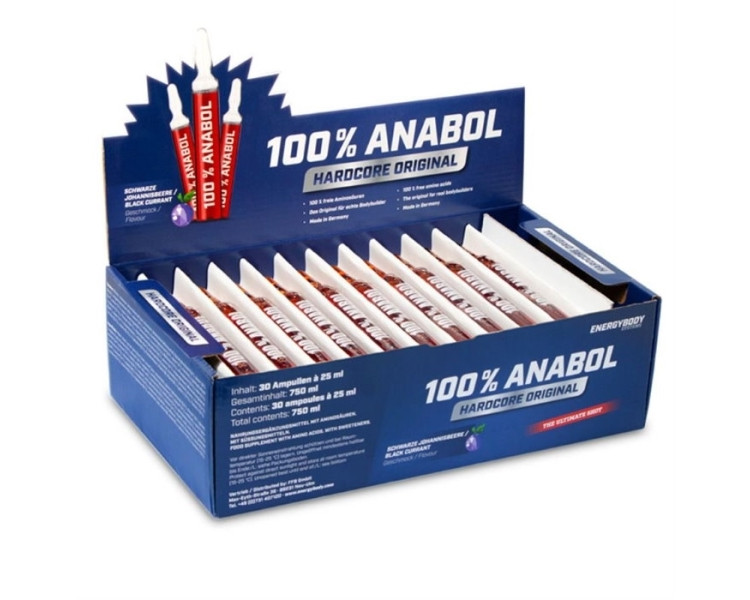 EnergyBody 100% Anabol 30×25 ml