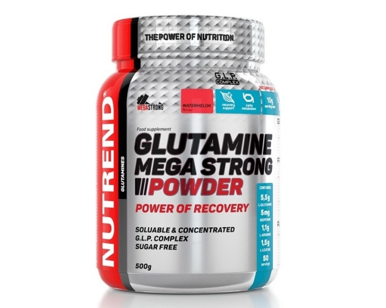 Nutrend Glutamine Mega Strong Powder 500 g