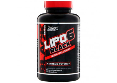 Nutrex Lipo 6 Black Weight Loss Support 120 kapslí