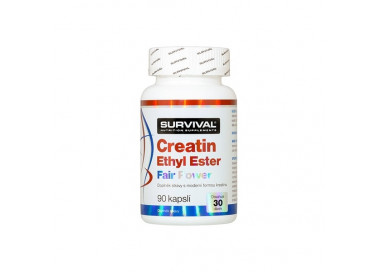 Survival Creatin Ethyl Ester Fair Power 90 kapslí