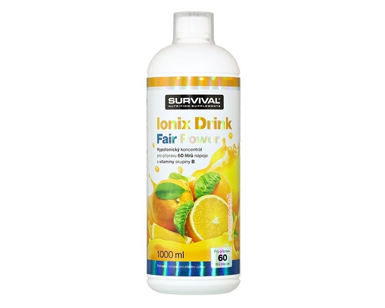 Survival Ionix Drink 1000 ml pomeranč