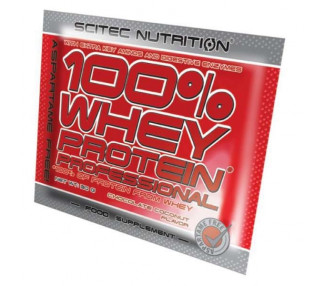 Scitec 100% Whey Protein Professional 30 g banán