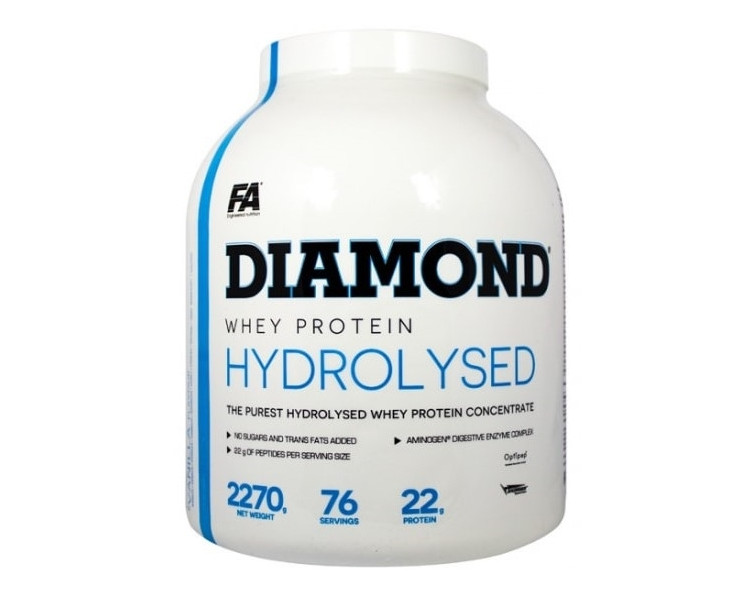 Fitness Authority Diamond Hydrolysed Whey Protein 2270 g čokoláda