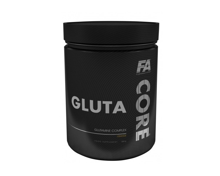 Fitness Authority Gluta Core 400 g pomeranč