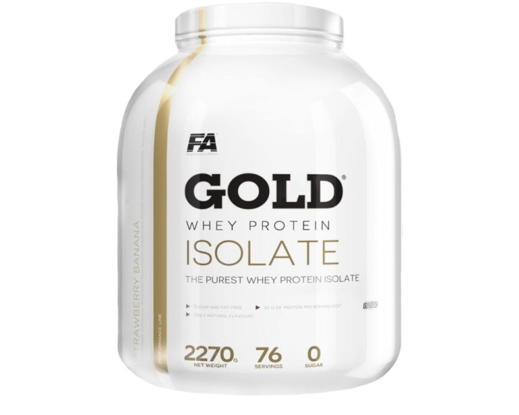 Fitness Authority Gold Whey Protein Isolate 2270 g čokoláda