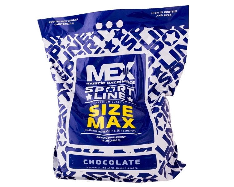 Mex Nutrition Size Max 6800 g čokoláda