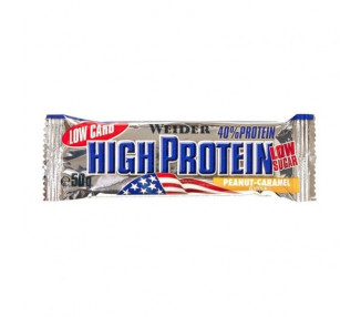 Weider 40% Protein Low Carb High Protein Bar 50 g lesní ovoce