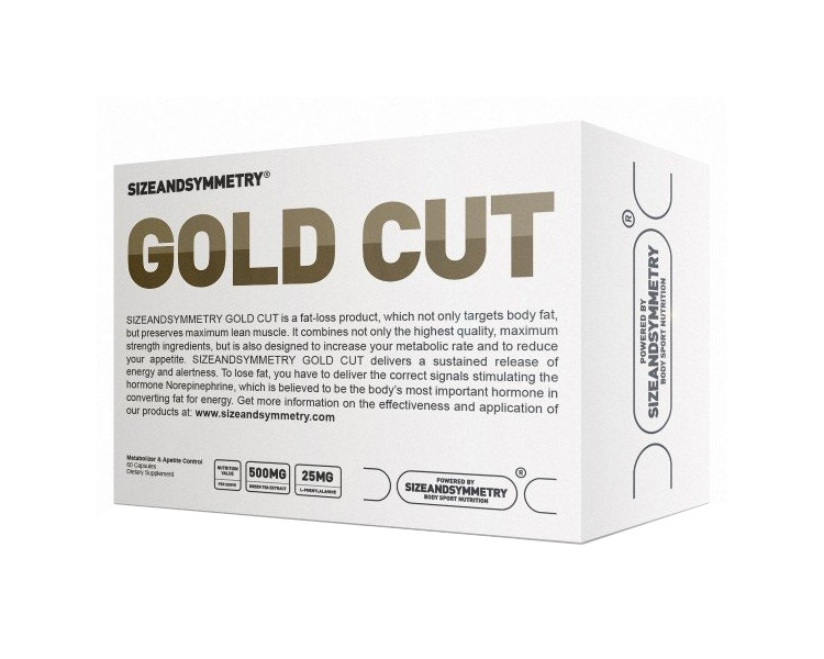 Sizeandsymmetry Gold Cut 60 kapslí