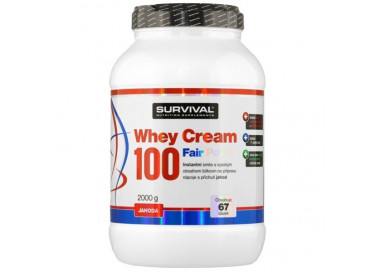 Survival Whey Cream 100 Fair Power 2000 g
