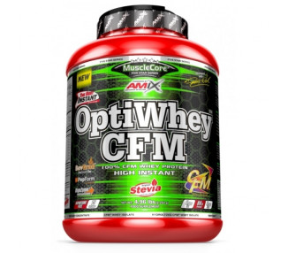Amix MuscleCore OptiWhey CFM Instant Protein 2250 g mocca - čokoláda - káva