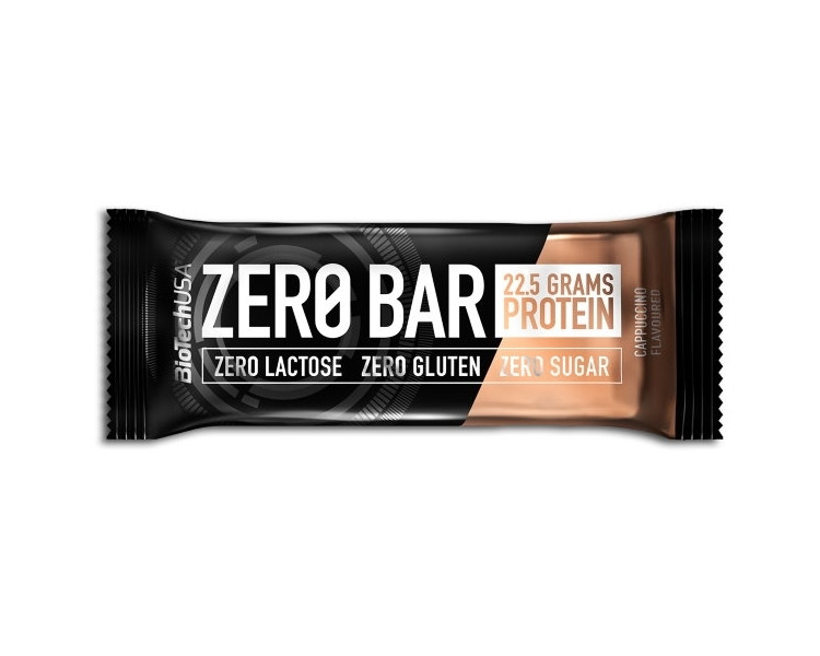 BioTech Zero Bar 50 g dvojitá čokoláda