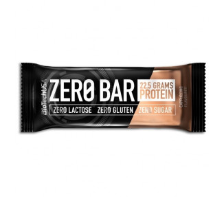 BioTech Zero Bar 50 g čokoláda - karamel