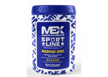 Mex Nutrition Amino 20k 500 g pomeranč