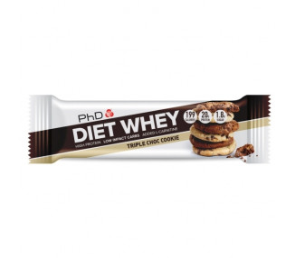 PhD Tyčinka Diet Whey 65 g čokoláda - cookies