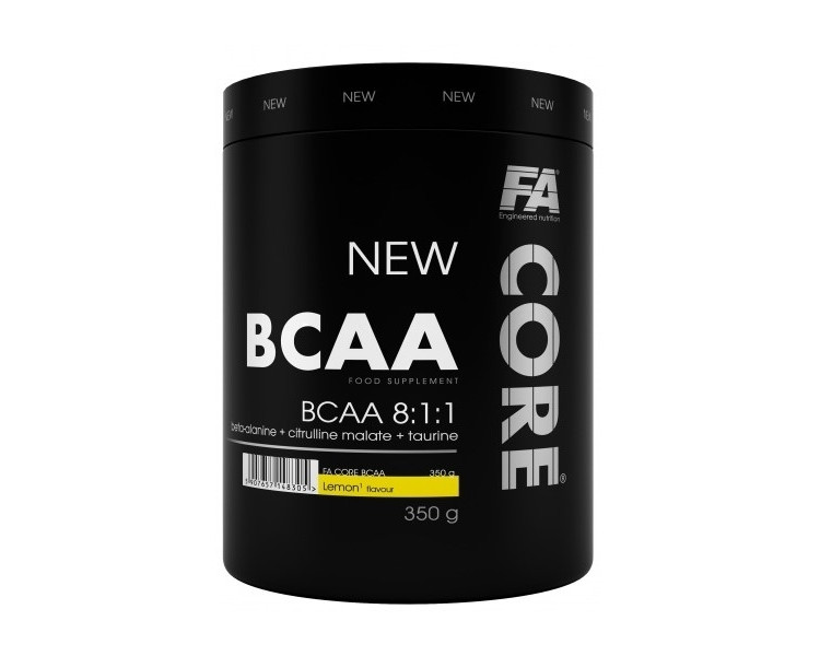 Fitness Authority BCAA Core 8:1:1 350 g tropické ovoce