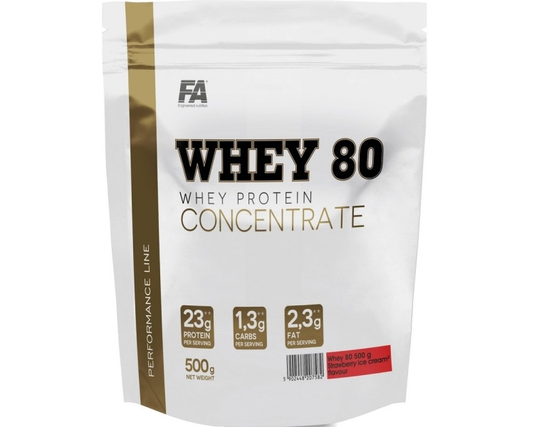 Fitness Authority Whey Protein 80 500 g cookies & cream