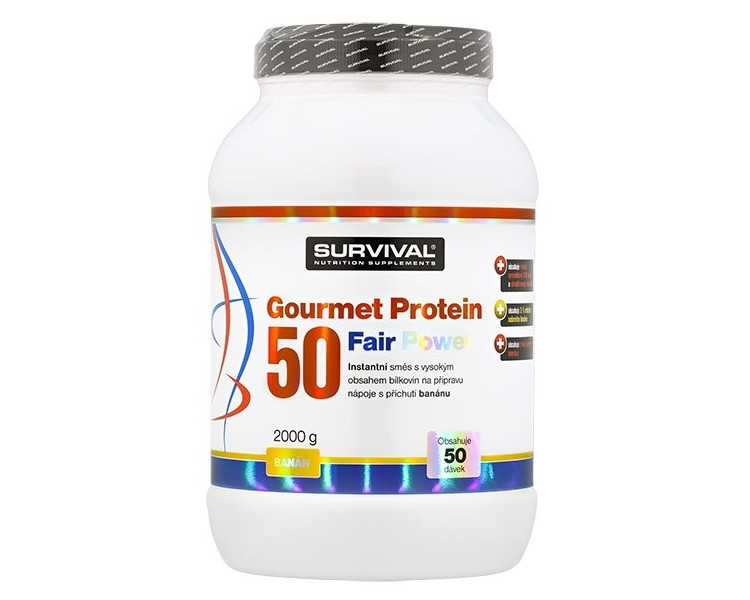 Survival Gourmet Protein 50 Fair Power 2000 g