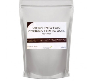 Fitiren Whey Protein Concentrate 80% 1000 g bez příchutě