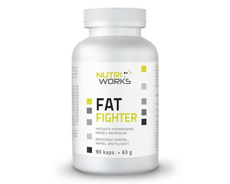NutriWorks Fat Fighter 90 kapslí