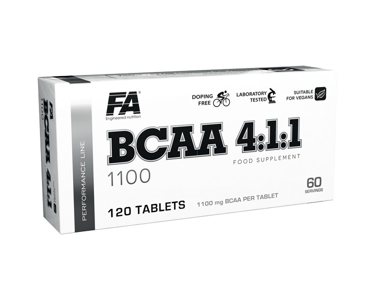 Fitness Authority BCAA 4:1:1 120 tablet